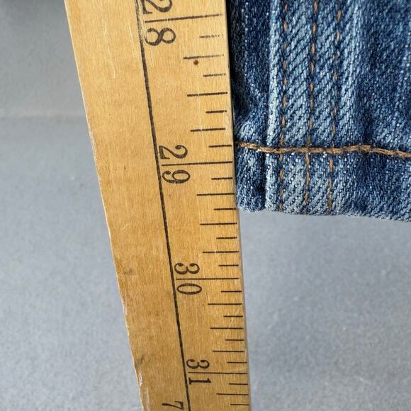 Carhartt Jeans Women's 14x30 Blue Curvy Fit Straight Leg Western Work Wear - Picture 12 of 13